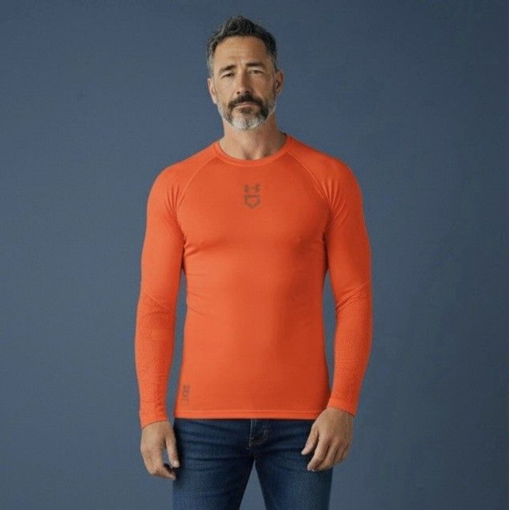 under armour ua coldgear compression baseball t shirt long sleeve men's xxl